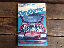1981 Popular Mechanics Car Care Guide 