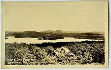 White Oak Pond. Sheppard Hill. Holderness NH. Real Photo Postcard. RPPC picture