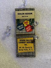1940’s? Spring Valley New York NY Vintage Matchbook Laundry Service picture