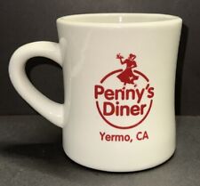 Penny’s Diner Coffee Mug Cup Yermo, Ca Ceramic Restaurant M Ware 10 oz picture