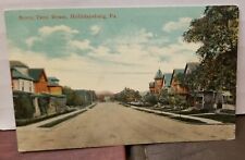 1916 HOLIDAYBURG NORTH PENN STREET Used Canceled STAMPED POSTCARD  picture