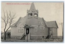 Lohrville Iowa IA Postcard View Of Christian Church c1910's Unposted Antique picture