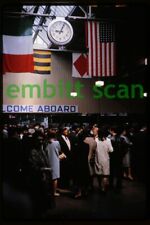 Original Slide, Italian Line Pier in New York, 1966 picture