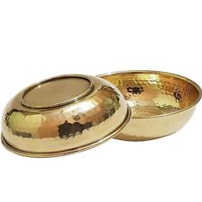 Brass Hammered Serving Bowl - Gold, 200ml   picture