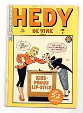 Hedy De Vine Comics #35 GD/VG 3.0 1949 picture