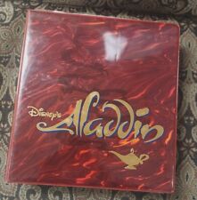 DISNEY'S ALADDIN CONSUMER STYLE GUIDE 1992- Bound 3 Ring Binder EXCELLENT RARE A picture