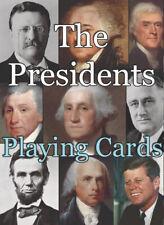Presidents Playing Cards, New, George Washington - Joe Biden, Made in USA picture