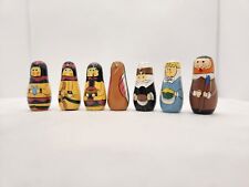 Vintage Thanksgiving Peg People picture