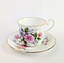 Vintage coffee set (cup and saucer) Royal Kendal, Bone China England picture