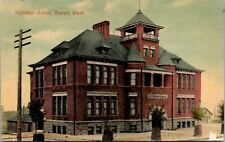 Postcard Jefferson School in Everett, Washington picture
