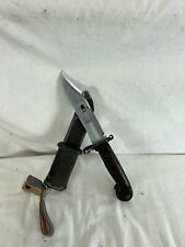 Vintage USSR Soviet Fighting Knife / Bayonet & Scabbard Complete picture