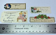 Vintage 1910-1920 Gift Labels. Good Condition picture