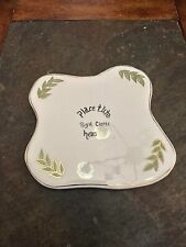 Blue Sky Heather Goldminc Royal Castle ~ BASE PLATE ONLY white w green leaves picture