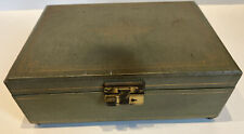 Thorens Movement Music Jewelry Box Plays Some Enchanted Evening Switzerland Vtg picture
