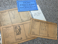 Vintage ~1906 Wesleyan University Baseball Williams College, Middletown Schedule picture