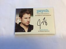 Psych seasons 5-8 autograph insert card  of James Roday as Shawn Spencer picture