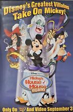 Disney's Mickey's House of Mouse Villains 26 x 39.75 DVD poster picture