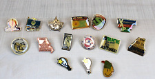 Rare Vintage Walmart Pinbacks Pin Back Wal-Mart Lot of 15 Smiley Loss Prevention picture