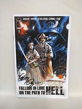 Falling In Love On The Path To Hell #1 (2024) Image Comic Ashcan Signed Duggan picture