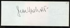 Jean Hersholt d1956 signed autograph 2x5 cut Actor on Radio Series Dr. Christian picture
