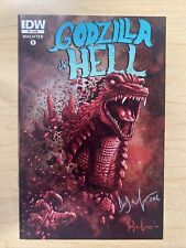 Godzilla In Hell #5 Cvr A Signed By Dave Wachter IDW 2015 picture
