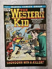 1972 The Western Kid #2 Showdown With A Killer Marvel Comics Western 20 Cents picture