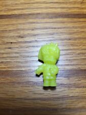 1986 Garbage Pail Kids BRAINY JANEY RARE Neon Yellow Cheap Toy TWT picture