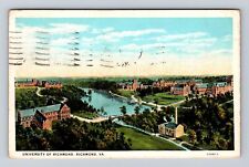 Richmond VA-Virginia, University of Richmond, Antique Vintage Souvenir Postcard picture