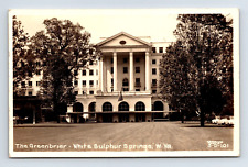 Vtg. photo postcard THE GREENBRIER White Sulphur Springs, West VA 3.5 x 5.5 inch picture