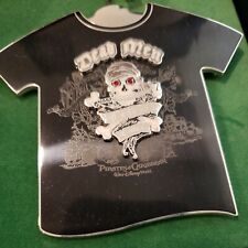 Disney Pin 53361 WDW T-Shirt Pirates of the Caribbean Jumbo 3D Dead Men LE 500 picture