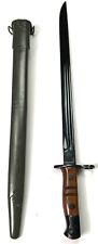 WWI US ARMY M1917 ENFIELD REMINGTON WINCHESTER RIFLE BAYONET & CARRY SCABBARD picture