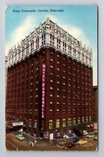 Omaha NE-Nebraska, Hotel Fontenelle, Advertisement, Vintage c1961 Postcard picture
