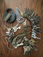 Lot old  - vintage - antique keys picture