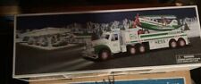 2002 HESS Toy TRUCK And AIRPLANE NEW IN BOX. picture