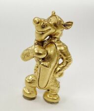 VINTAGE DISNEY WINNIE THE POOH'S TIGGER HOLDING HIS TAIL GOLD PIN B860 picture