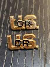 WWII US Army Oregon National State Guard Meyer Insignia Pin Set L@@K picture