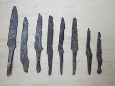 Ancient Iron Forged Knife 8 pcs, Viking Age. picture