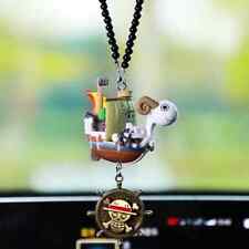 Grand Anime Pirate Ship Car Pendant - One Piece Going Merry & Thousand Sunny Toy picture