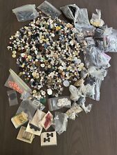 4.5 Pounds LOT of Vintage Buttons 25+ Baggies of Like Buttons See Description picture