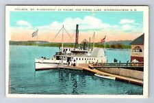 Lake Winnepesaukee NH-New Hampshire, Steamer Mount Washington, Vintage Postcard picture