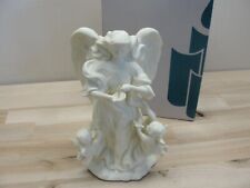 NEW PARTYLITE ANGEL OF LIGHT TAPER CANDLE HOLDER IVORY CHERUBS P7713 picture
