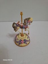 Westland Rose Carousel Horse Figurine Musical: My Favorite Things Works #3944 picture