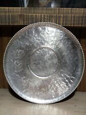 Vintage 1950s Rodney Kent Silver Company #460 Hand Hammered Round 11