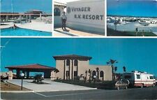 Tuscon Arizona~Voyager RV Resort~Allegro Motorhome Camper & Pool 1975 PC picture