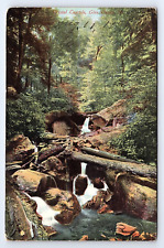 Postcard Crystal Cascade, Glen Onoko PA Jim Thorpe Pennsylvania picture