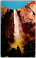 Postcard - Bridal Veil Falls - Yosemite Valley, California picture