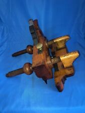 H. Chapin Union Factory No 240 BoxWood Plow Plane RARE Antique Mid 1800's picture