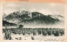 Cucamonga Peak, Apporaching Mount Baldy, California Vintage PC picture