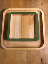 Pistachio Server Wooden Double Bowls by JK Adams for Uncommon Collection 9 x 9 picture