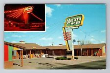 Amarillo TX-Texas, Western Motel, Advertisement, Vintage c1962 Souvenir Postcard picture